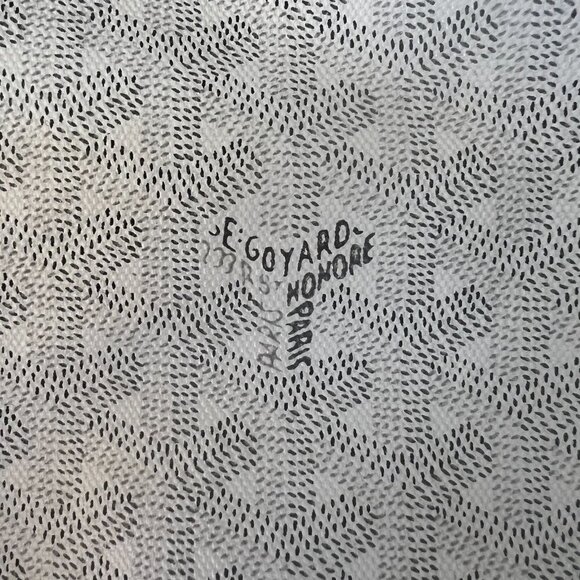 Goyard Saint Louis PM White Tote + Pouch MINT - Picture 12 of 14